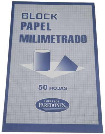 Block de Papel Milimetrado x 6 Unds.