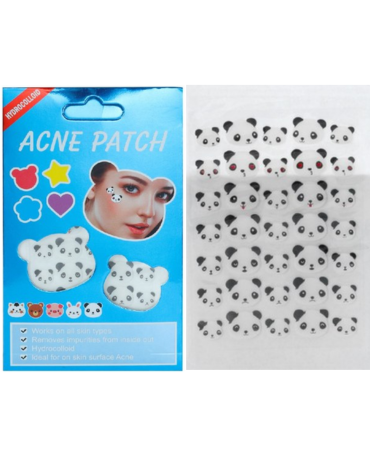 Parches para Acné Oso Panda x 12 Unds.