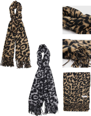 Bufanda Cashmere Estampada 210 Gr x 6 Unds. Medida: 200 x 67 cm aprox.