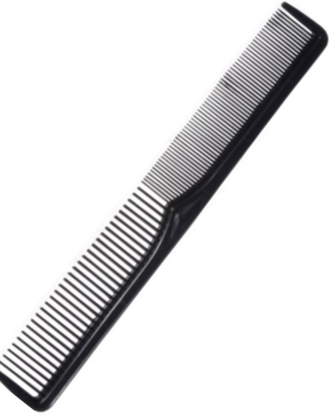 Peineta de Cabello Color Único x 12 Unds.
