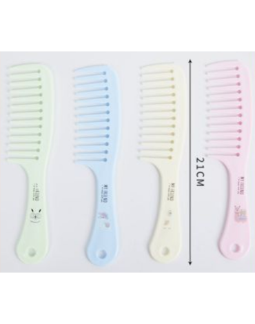 Peine Infantil Colores Surtidos x 12 Unds. Medida: 21 cm aprox.