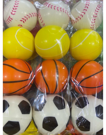 Pelota Antiestrés Modelos Surtidos x 60 Doc