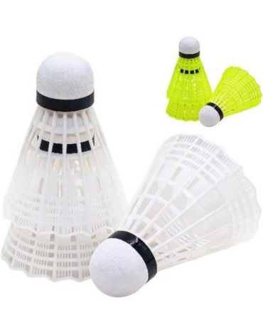 6 Set de Pelotas Plásticas de Badminton (1 Set Trae 3 PCS)