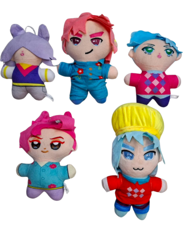 Peluches Saja Boys Modelos Surtidos x 6 Unds.