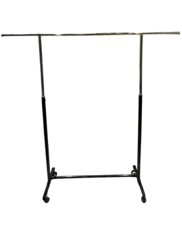 Perchero Metálico Extensible con Caja x 1 Unds. Medida: 110 x 90 cm aprox.