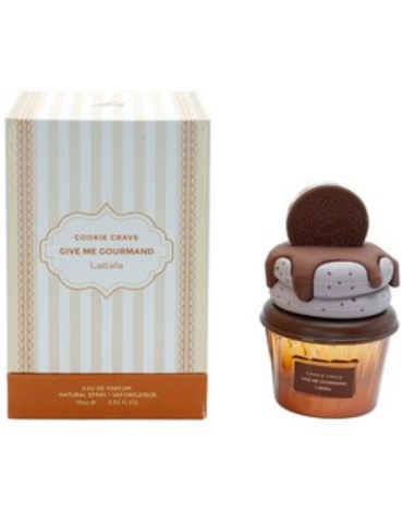 Perfume Árabe Alternativo Lattafa Give Me Gourmand Cookie Crave x 4 Unds. Medida: 75 ml aprox.