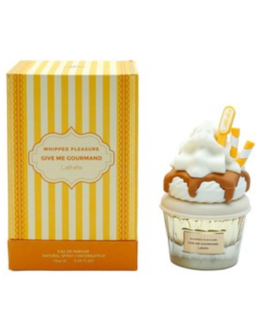 Perfume Árabe Alternativo Lattafa Give Me Gourmand Whipped Pleasure x 4 Unds. Medida: 75 ml aprox.