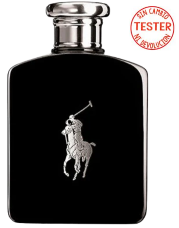 Perfume Polo Black EDT (Tester - Probador) - Ralph Lauren x 3 Unds. Medida: 125 ml