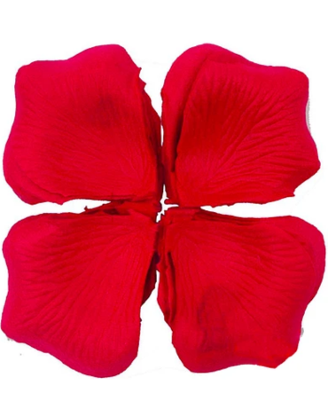 12 Set de Pétalos de Rosas Artificial (1 Set Trae 20 Gramos) Medida: 5.3 x 5.7 cm aprox.
