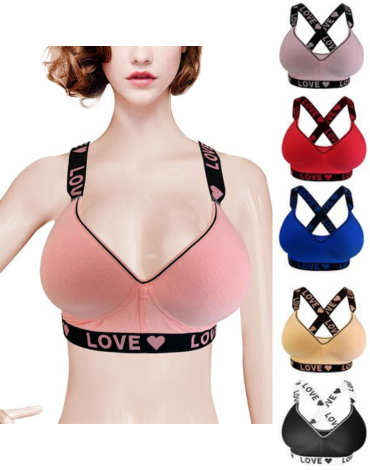 Peto Love Liso Copa D Colores Surtidos x 12 Unds.