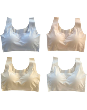 Peto con Relleno sin Costura Colores Surtidos x 12 Unds. Talla: M - L - XL