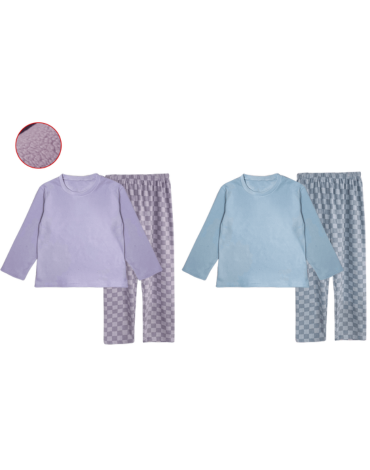Pijama Plush Lisa Colores Surtidos x 12 Unds. Talla: M - L - XL - 2XL
