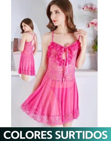 Babydoll de Dama x 12 Unds Tallas : Única