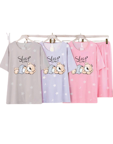 Pijama de Mujer Colores Surtidos x 12 Unds. Talla: L - XL