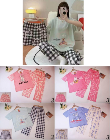 Pijama de Mujer Colores Surtidos x 12 Unds. Talla: M / L - XL / XXL