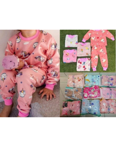 Pijama para Niñas Modelos Surtidos x 12 Unds. Tallas: 2 - 4 - 6 - 8