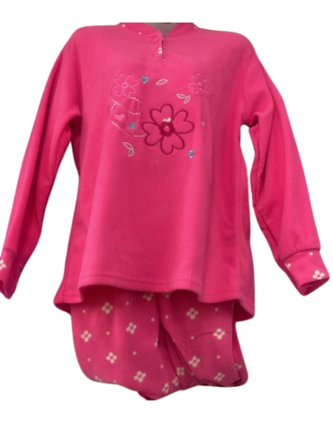 Pijama Polar para Dama (Elegir Talla) Colores Surtidos x 6 Unds. Tallas: M a 3XL