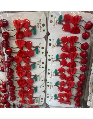 Pinche Diseño Cerezas x 36 Unds.