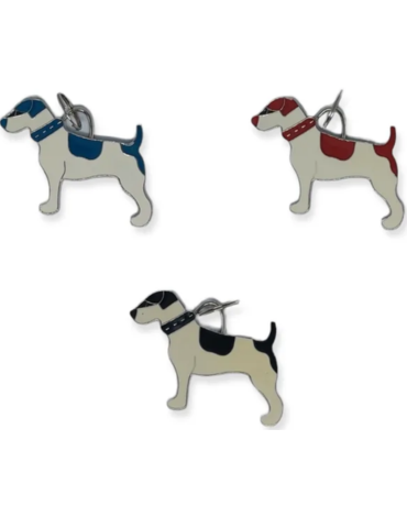 Placas Identificacion de Perro Grande Colores Surtidos x 12 Unds. Medida: 6 cm aprox.