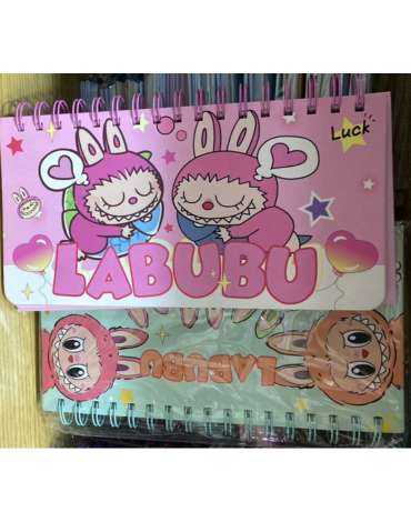 Planner Labubu  Modelos Surtidos x 4 Unds.