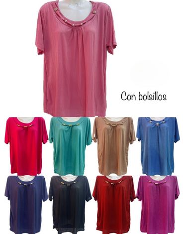 Polera de Dama x 12 Unds. Talla: Estándar