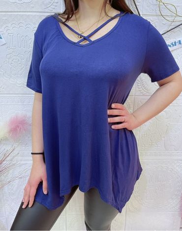 Polera de Algodón para Dama x 12 Unds. Talla: Estándar