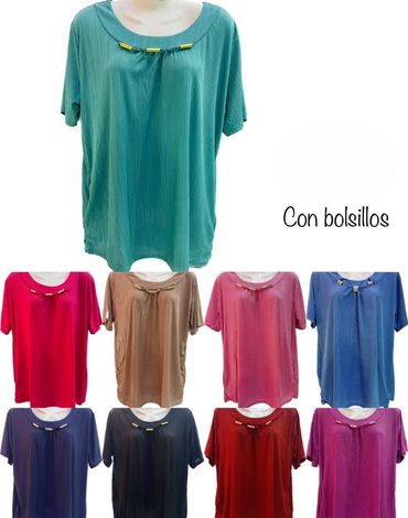 Polera de Dama x 12 Unds. Talla: Estándar