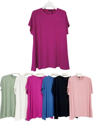 Polera Elasticada Colores Surtidos x 12 Unds.Talla: L / XL - 2XL / 3XL