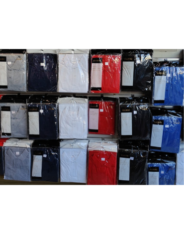 Polera Piqué de Hombre Manga Corta sin Bolsillo  x 12 Unds. Tallas: S - M - L - XL -XXL