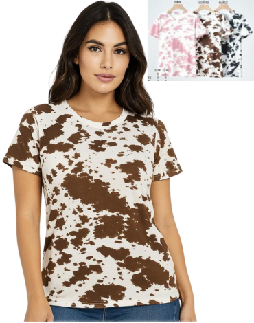 Polera de Dama Colores Surtidos x 12 Unds.Talla: S / M - L/ XL