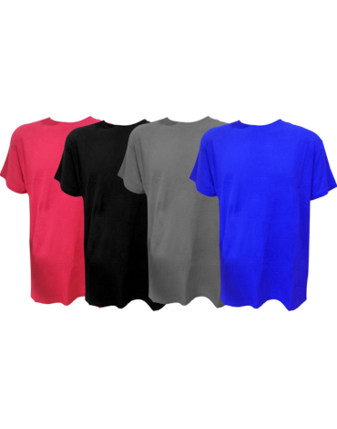 Polera de Hombre Algodón Colores Surtidos x 12 Unds. Talla: S/M - M/L - XL/XXL