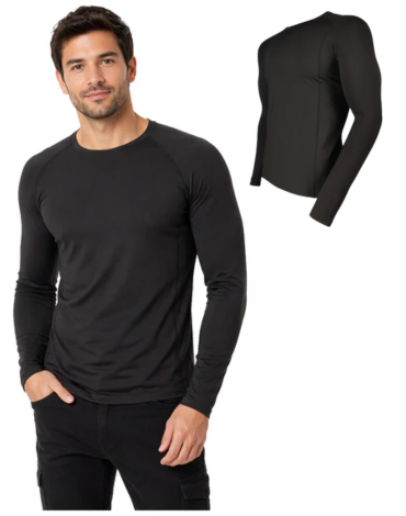 Polera Micropolar Primera Capa (Elegir Talla) x 6 Unds. Talla: S a XL.