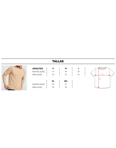 Polera Manga Larga Cuello Polo de Hombre (Elegir Talla) x 12 Unds. Tallas: S - M - L - XL - 2XL