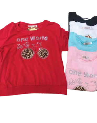 Polera de Dama con Diseño x 12 Unds Talla: S / M - L / XL
