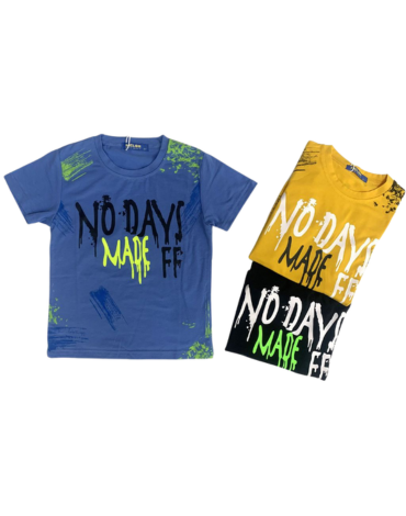 Polera de Niño Colores Surtidos x 15 Unds. Talla: 4 a 12 años
