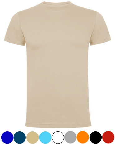 Polera de Hombre 100% Algodón (Elegir Color) x 12 Unds Talla:XXL
