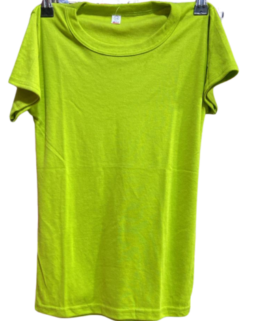 Polera de Algodón Unisex (Elegir Talla y Color) x 6 Unds. Talla: 4 - 6 - 8 - 10 - 12