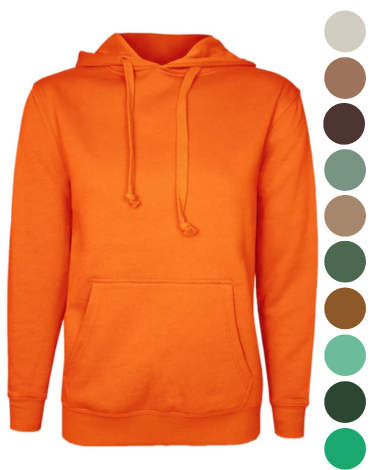 Polerón Canguro Unisex (Elegir Talla y Color) x 12 Unds. Talla: S - M - L - XL