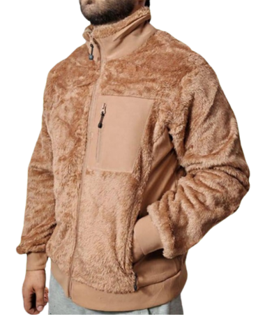 Polerón Peludito de Hombre x 30 Unds Tallas: M - L - XL - 2XL - 3XL