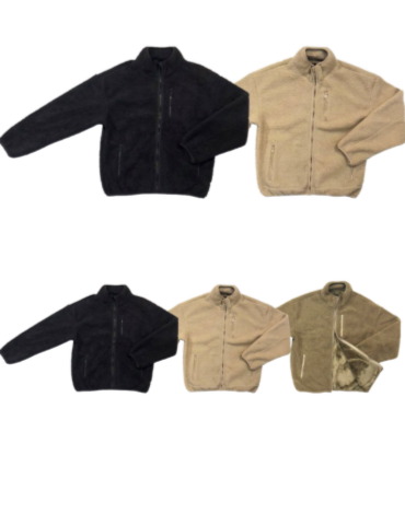 Polerón de Hombre Corderito Colores Surtidos x 12 Unds.Tallas: M -L - XL - XXL