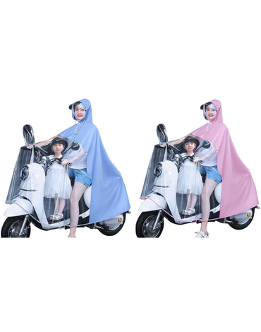 Poncho Impermeable Unisex Colores Surtidos x 12 Unds. Talla: 4XL