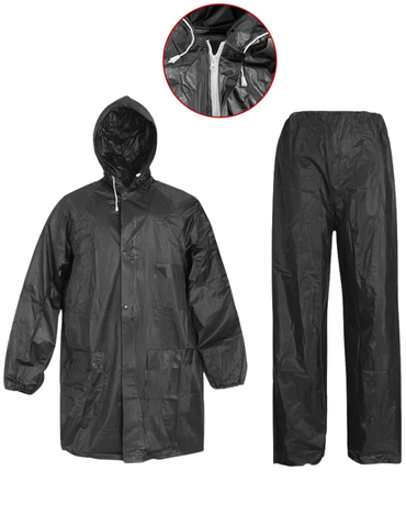 Poncho Impermeable Unisex x 12 Unds. Talla: L - XL - XXL