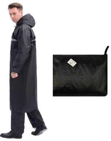 Capa Poncho Impermeable Adulto x 6 Unds. Medida: 70 x 120 cm aprox.