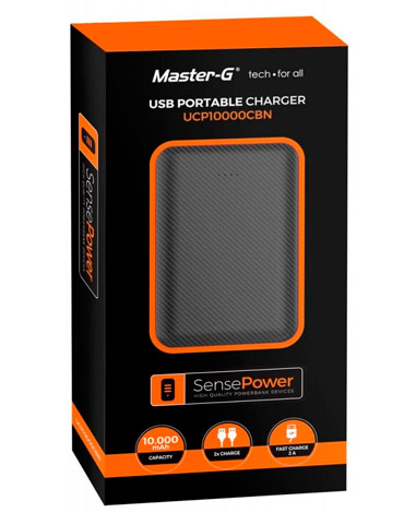 Bateria Externa Master G 10000 MAh x 4 Unidades
