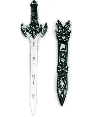 Espada Plástica de Halloween x 6 Unds. Medida: 40 cm aprox.