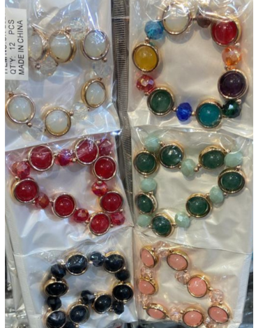 Pulsera Colores Surtidos x 36 Unds.