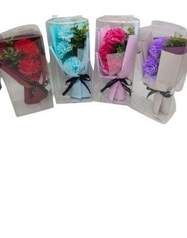 Ramo de Rosas Artificiales  x 120 Unds.Medida: 21 x 10 cm aprox