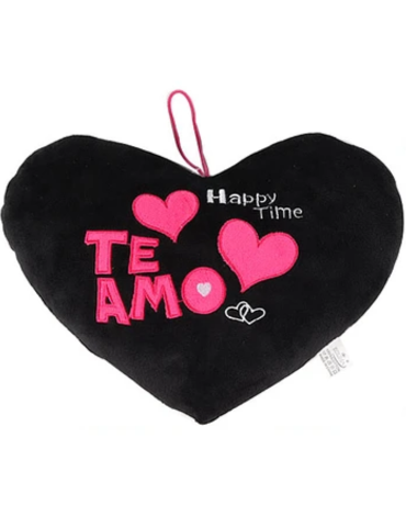 Cojín Corazón Te Amo Color Unico x 4 Unds. Medida: 40 cm aprox