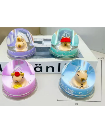 Reloj Sensorial Diseño Capybara Colores Surtidos x 4 Unds.