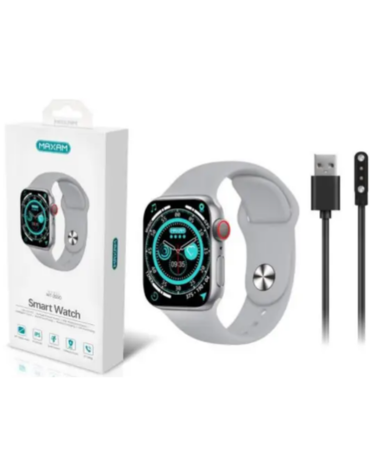 Reloj Smartwatch con Bluetooth Color Plateado x 3 Unds.